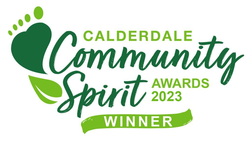 Calderdale Community Spirit Awards winner logo 2022